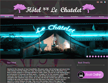 Tablet Screenshot of hotelsaintpauldefenouillet.com